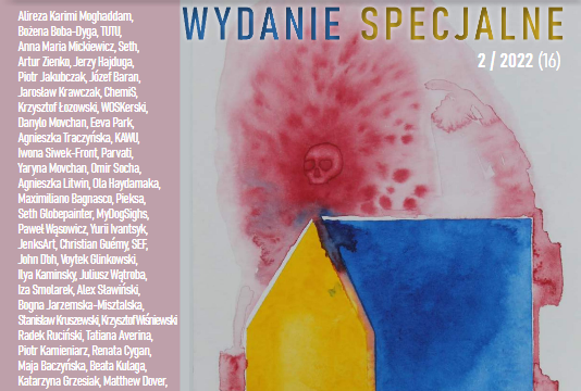 Publication in Polish magazine of Literature & the Arts POST SCRIPTUM, Special Issue, 2022