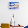 Celestial seascape painting on canvas - 12x16 in | 30x40 cm