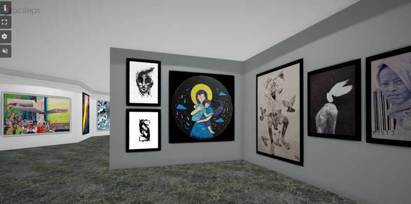 "Broken Mirrors" group Art Exhibition (USA), 2022