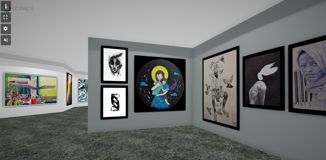 "Broken Mirrors" group Art Exhibition (USA), 2022